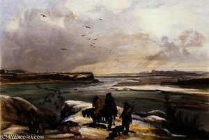 Fort Clark On The Missouri — Karl Bodmer