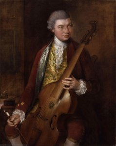 Carl Friedrich Abel — Thomas Gainsborough