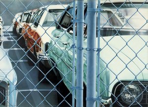 Private Parking V — Donald Eddy, Photorealism