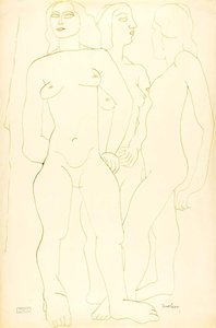 Three Nudes — Louise Nevelson