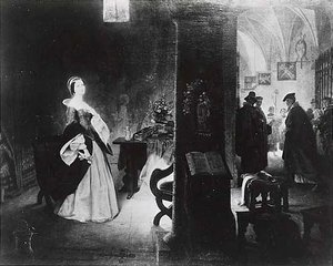 Princess Elizabeth In The Tower, (painting) — Emanuel Gottlieb Leutze