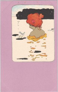 Girls With Purple Surrounds — Raphael Kirchner
