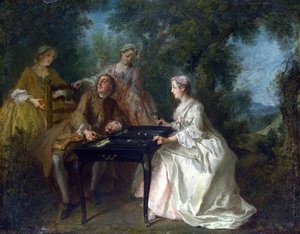 The Four Times Of Day - Noon — Nicolas Lancret