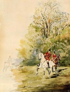 Hunting — Henri De Toulouse-lautrec