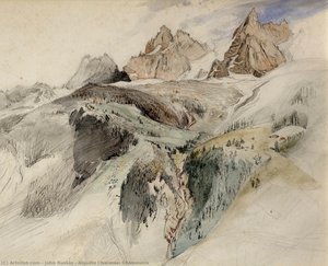 Aiguille Charmoz, Chamounix — John Ruskin