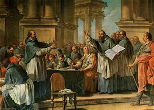 Life of St Augustine Saint Augustine Disputing with the Donatists
