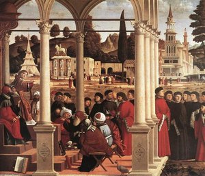Disputation Of St Stephen — Vittore Carpaccio, Venetian Renaissance