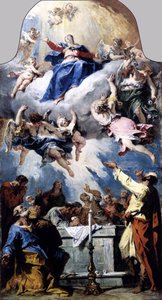 The Assumption — Sebastiano Ricci, Baroque