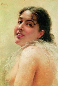 Head (portrait Of Y.makovskaya) — Konstantin Yegorovich Makovsky