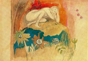 Temptation — Odilon Redon, Naive Art / Primitivism