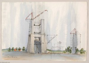 Saturn V Booster Test Stand — Theodore Hancock