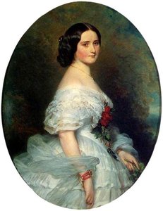Anna Dollfus, Baronness De Bourgoing — Franz Xavier Winterhalter