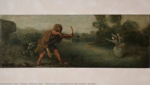 Deianeira’s abduction by the centaur Nessos