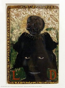 Woman With Death On Her Mind — Kerry James Marshall