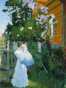 Lilacs — Boris Mikhailovich Kustodiev
