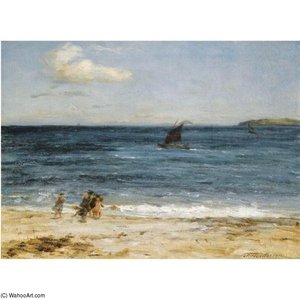 Beach Scene — Joseph Henderson