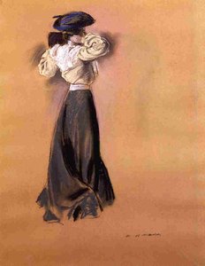 Woman In A Blue Hat — Alfred Henry Maurer