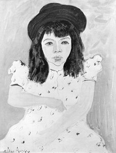 Girl In Dotted Dress — Milton Avery