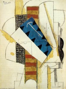 Head Of A Man 17 — Pablo Picasso, Cubism