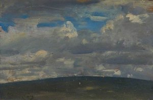 Clouds On Exmoor — Sir Alfred James Munnings, Impressionism