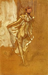 Green And Gold: The Dancer — James Abbott Mcneill Whistler, Aesthetic Impressionism