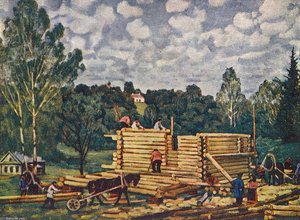 The Housebuilding — Konstantin Yuon