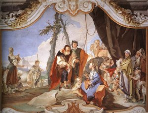 Palazzo Patriarcale Rachel Hiding The Idols From Her Father Laban — Giambattista Tiepolo