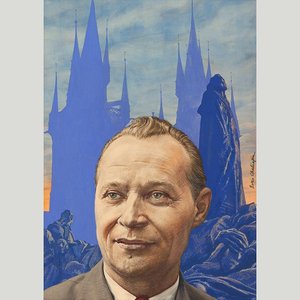 Alexander Dubcek — Boris Chaliapin