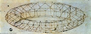 Estudio De Perspectiva Mazzocchio2 — Paolo Uccello