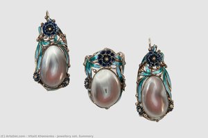 Jewellery set. Summery
