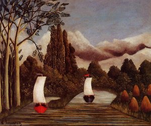 The Banks Of The Oise — Henri Julien Félix Rousseau (le Douanier)