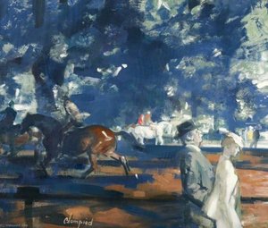The Row — Edmund Blampied
