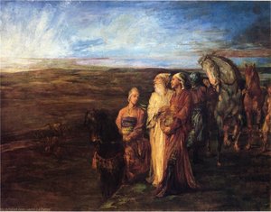 The Three Wise Men (also Known As Halt Of The Wise Men) — John La Farge, Academic Realism