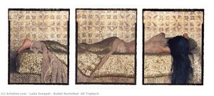 Bullet Revisited #26 Triptych — Lalla Essaydi