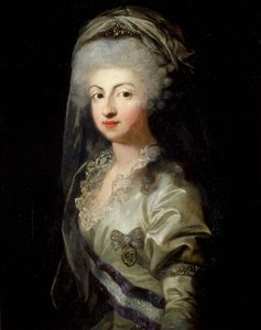 Portrait Of Princess Maria Carolina Of Bourbon With Diadem — Антон Графф