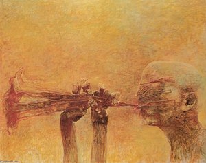 Untitled (214) — Zdislav Beksinski, Surrealism