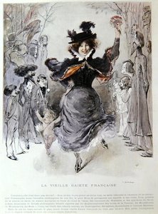 La Vieille Gaiete Francaise — Charles Lucien Léandre