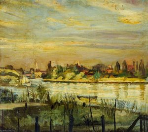 Peace And Light, The Thames, Chiswick — Francis Ferdinand Maurice Cook