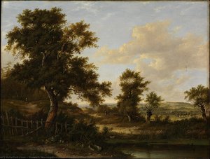 Near Penshurst, Kent — Patrick Nasmyth, Romanticism