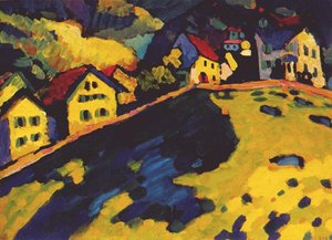 Houses At Murnau — Wassily Wassilyevich Kandinsky, Early Abstraction