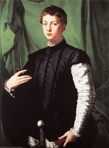 Portrait Of Ludovico Capponi — Ањоло Бронзино, Mannerist Elegance