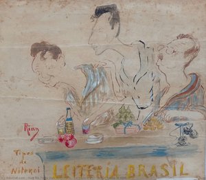 Leiteria Brasil: Urban Types Of Niterói — Nair De Teffé Von Hoonholtz, Contemporary Realism