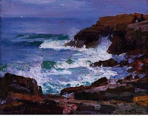 Rocky Cliffs — Edward Henry Potthast