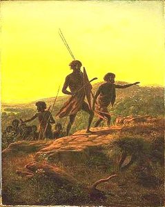 Aborigines Met On The Road To The Diggings