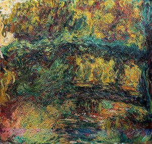 The Japanese Bridge 5 — Claude Monet, Impressionism