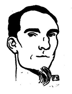 Portrait Of French Writer Félix Fénéon — Félix Vallotton
