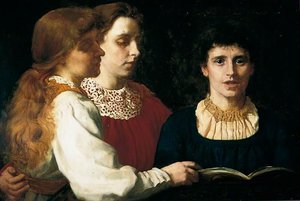 The Misses Santley — Henry Scott Tuke