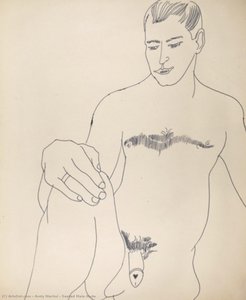 Gesässiger Männlicher Nacktmann — Andy Warhol