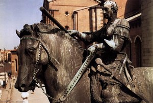 Equestrian Statue Of Gattamelata (detail) — Donatello