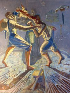 Two Brothers Fighting